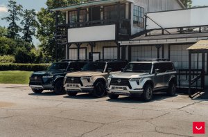 Lexus GX 550 Custom Wheels - HFX-1 by Vossen - Matte Gunmetal